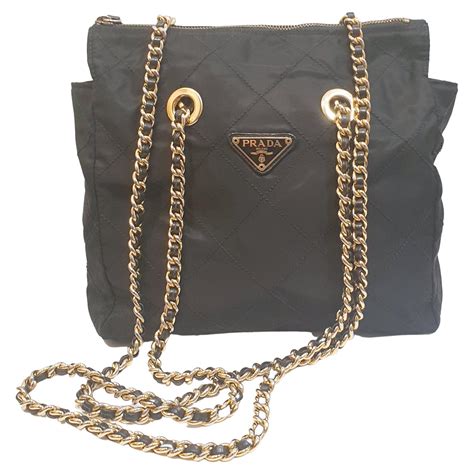 strap for prada bag|prada nylon bag chain strap.